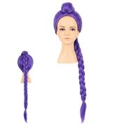 Costume Wig | Purple Hair Extensions Cosplay Hair, Realistic Anime Costume For Fan Collection