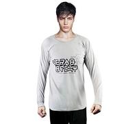 costumebase Camiseta Star-Lord Starlord Peter Quill GOTG 2 Gardian of The Galaxy Camisa klyn (L) Gris