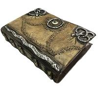 costumebase Latex Hocus Pocus Spell Note Book Cover Winifred Sanderson Necronomicon Replica Marrón