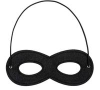 Costumed Máscara de ojos Bandit Zoro como cascanueces y ladrones de bancos, color negro, máscara de ladrón - Niños y adultos en Carnaval