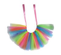 Costumes Chickens - Divertido vestido de gallina arcoíris para mascotas | Adorable traje de juego de simulación para pollos, gansos, perros, actuaciones en casa, fiestas de vacaciones, Navidad