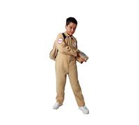 Costumizate! Disfraz de Cazafantasma para Niños Infantil en Varias Tallas. Traje Futurista Impactante para Carnaval y Halloween. (5-6)