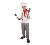 Costumizate! Disfraz de Cocinero talla 10-12 especial para niños fiestas de disfraces o carnaval