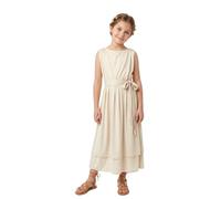 Costumizate! Disfraz de Griega infantil disponible en varias tallas. Vestido de Diosa Griega para Carnaval, Navidad, Fiestas temáticas, Funciones escolares y Representaciones Históricas. (3-4 Años)