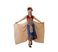 Costumízate! Disfraz de Maya para Mujer Adulto (Talla Única). Traje Étnico Inspiración Ancestral especial para Carnaval, Eventos y Fiestas.