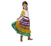 Costumizate! Disfraz de Mexicana talla 7-9 especial para niños fiestas de disfraces o carnaval