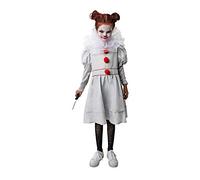 Costumizate! Disfraz de Payasa asesina para niños talla 5 o 6 años Halloween