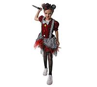 Costumizate! Disfraz de Payasa Loca para niños talla7 a 9 años Halloween