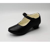 Dysmad Costumizate! Zapatos de Baile Flamenco con Diferentes Tallas Desde niña a Mujer. Precioso Color Negro Talla 24
