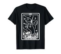 Costurera retro Tarot tarjeta costura acolchado hilo alcantarillado Camiseta