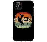 costurera Vintage costurera máquina de coser tejido aguja Carcasa para iPhone 11 Pro Max