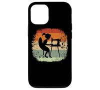 costurera Vintage costurera máquina de coser tejido aguja Carcasa para iPhone 12/12 Pro
