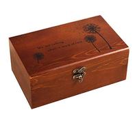 Costurero de madera retro, MKNZOME Caja de Costura de Madera Cesta de Costura con accesorios de costura Regalo de artesanía para mamá, abuela y niña