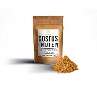 Costus indio en polvo - Qust Al-Hindi - Producto 100% natural con múltiples virtudes. Bolsa de 250 g, tamaño económico, Manelya