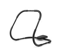 COSTWAY Entrenador de Fitness AB Trainer, Entrenador de Ejercicios de Fuerza Abdominales, Reposacabezas Acolchado (Negro)