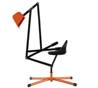 COSTWAY Excavadora de Arena para Niños, Juguete para Arenero con Controles de 2 Manos y Pala Flexible, Asiento Giratorio 360° y Respaldo, Excavadora para Exteriores para Niños de 3+ Años (Naranja)