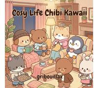 Cosy Chibi K-Pop Kawaii - Livre de coloriage relaxant pour ados et adultes | Personnages mignons, scènes cosy, coloriage ASMR anti-stress