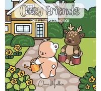 Cosy Friends: Simple & Cute Colouring Book
