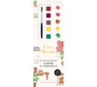 Cosy Home: 24 marque-pages à peindre à l'aquarelle