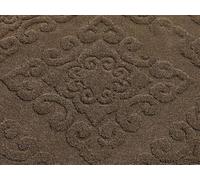 COSY HOMEER Felpudo interior 80 x 120 cm, lavable, alfombra de entrada, alfombra para perros, lavable a máquina, para pasillo, cocina, puerta trasera, gris oscuro