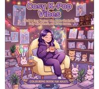 Cosy K-Pop Vibes: A Bold & Easy Fantasy Line Art for Unwinding, Daily Mindfulness, and K-pop Lovers