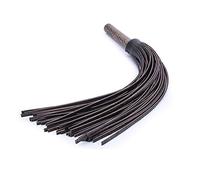 COSY-L Azotes y Látigos para el Sexo, Fetiche Azotes Culo Floggers con Mango de Madera Retro, Juguete Femenino Sumiso Femdom, Juegos de Esclavos para Adultos - Que Te Diviertas,Marrón