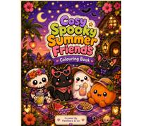 Cosy Spooky Summer Friends Colouring Book: Cute and Relaxing Summer Adventures with Adorable Spooky Friends (Cosy Colouring Books)