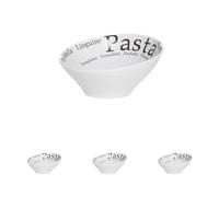 Cosy & Trendy 601764 Trinity Cuenco «Pasta» de Porcelana, 19 cm (Paquete de 4)