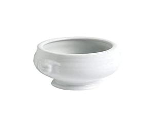 COSY TRENDY 97803V4 - Cuenco con cabeza de león, color blanco Pack de 4