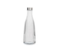 Cosy & Trendy Botella de Vidrio ATLA, Transparente, 1 L con Tapa