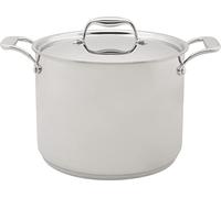 COSY TRENDY Classic - Olla de acero inoxidable (24 cm, 8,14 L), color negro