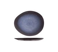 Cosy & Trendy Plato Oval Saphire Azul-20,5 X 17,5 Cm-Juego de 6