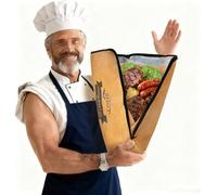 Cosyall Manta Térmica BBQ para Reposar Carnes, Funda Aislante de Aluminio Grueso Reutilizable con Boca Ancha, Bolsa para Asar, Ahumar Brisket, Cerdo, Pavo, Regalo Ideal para hombres (15 Pulgadas)