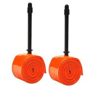 CosyCaya 2 Uds. CáMara de Aire Ultraligera de TPU para Bicicleta 700 X 18-32C, Longitud del Tubo del NeumáTico de Bicicleta de Carretera, 65Mm de Longitud, Tubo Superligero FrancéS