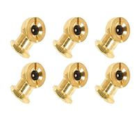 CosyCaya 6 Piezas 1/4NPT Rosca Hembra Cabezal la Bomba Boquilla Bomba del NeumáTico Boquilla del Coche Boquilla Rosca para el Extremo del NeumáTico los Tubos Aire para Inflar los NeumáTicos