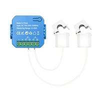 CosyCaya Tuya Smart Medidor de EnergíA WiFi 2 VíAs Bidireccional 1/2 Canal con Pinza App Monitor EnergíA Solar Producida y Consumida 2CT