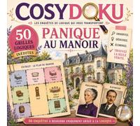 CosyDoku- Panique au Manoir. Livre d'enquête de Sudoku illustré en couleurs.: 50 Énigmes et Casse-Têtes Cosy pour Adultes | Livre de Jeux de Logique ... Game Ambiance Cosy Mystery (Le cercle noir)