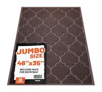 Cosyearn Tapete para Puerta Delantera, tapete de Bienvenida para Entrada, Garaje, Zonas de Alto tráfico, 46 x 35 Pulgadas, tamaño Grande, Felpudo de Entrada, tapete Impermeable, fácil de Limpiar,