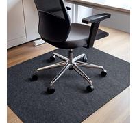 COSYLAND Alfombrilla de Protección para el Suelo, Alfombrillas para Sillas de Oficina, Alfombras para Sillas Multifuncionales, Alfombrillas para Oficinas para el Hogar, Gris