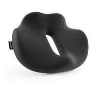 COSYLAND Cojin Silla Oficina, Cojín Ergonómico para Coxis de Espuma Viscoelástica, Cojín Asiento Ideal para Silla Ordenador, Gaming y Coche, Funda Lavable, Negro, 44×37x10.5 cm