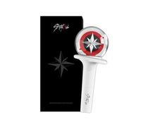 COSYPOSY Stray-Kids Official LightStick Versión 2 + 1 de mini llavero, Blanco, 97x97x243.5mm
