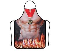 Cosysparks Delantal Cocina Hombre Divertido, Delantal Hombre Divertido Sexy de Cocina Fiesta de Barbacoa Regalo de Adultos (Estilo 5)