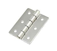 COSZWQDP Industrial Cabinet Door Hinge 304 Stainless Steel Distribution Flat Folding 65x 50x2mm 1Pcs(Mirror polishing)