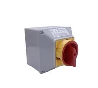 COSZWQDP Interruptor aislador con Caja Protectora Impermeable LW26GS-63/2M, Control Principal, Fuente de alimentación, Corte de Carga, desconexión de 63 A