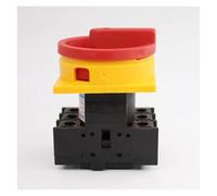 COSZWQDP Interruptor de Leva de 2 Posiciones, selector de Marchas Giratorio, disyuntor de Carga LW42B-25A, Control Principal de Encendido y Apagado