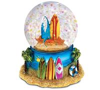 Cota mundial - marrón y azul tabla de surf nieve Globe- Decor Acentos (65 mm) - 4.2 pulgadas - tema # 9714