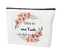 coTaSiEY Tía regalo Navidad regalos - Mejor tía regalo gracias cumpleaños día de San Valentín bolsa de cosméticos bolsa de maquillaje bolsa de maquillaje bolsa de cosméticos bolsa de cosméticos ideas