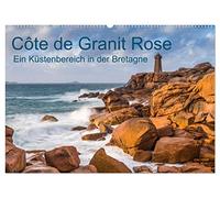 Côte de Granit Rose - Ein Küstenbereich in der Bretagne (Wandkalender 2026 DIN A2 quer), CALVENDO Monatskalender: Eine faszinierende, wie auch einmalige Küstenlandschaft in der nördlichen Bretagne.