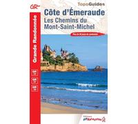 Côte d'Emeraude: Les chemins du Mont-Saint-Michel: 0345 (Grande Randonnée)