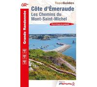Côte d'Emeraude: Les chemins du Mont-Saint-Michel: 0345 (Grande Randonnée)